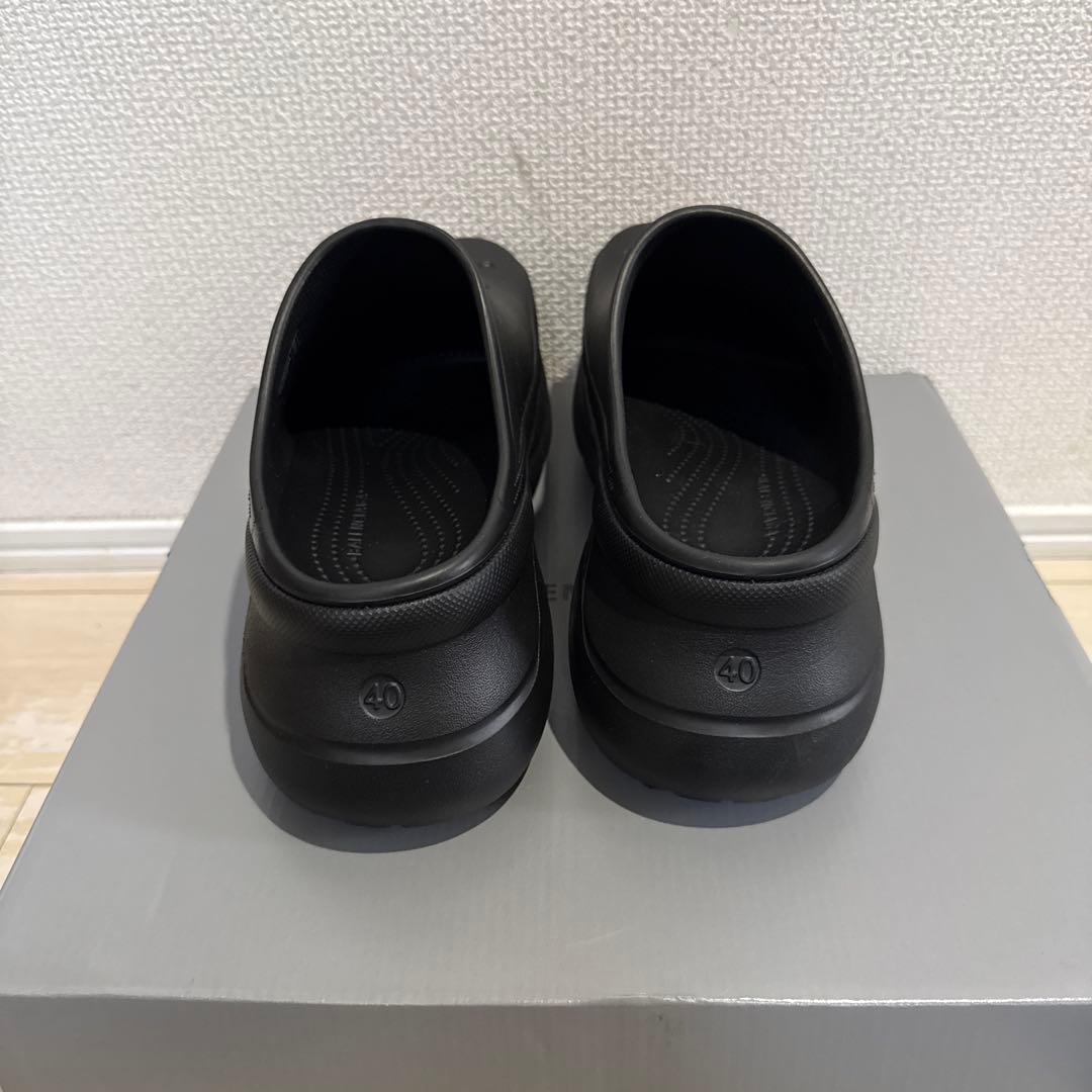 【BALENCIAGA】MEN'S CROCS MULE IN BLACK 40