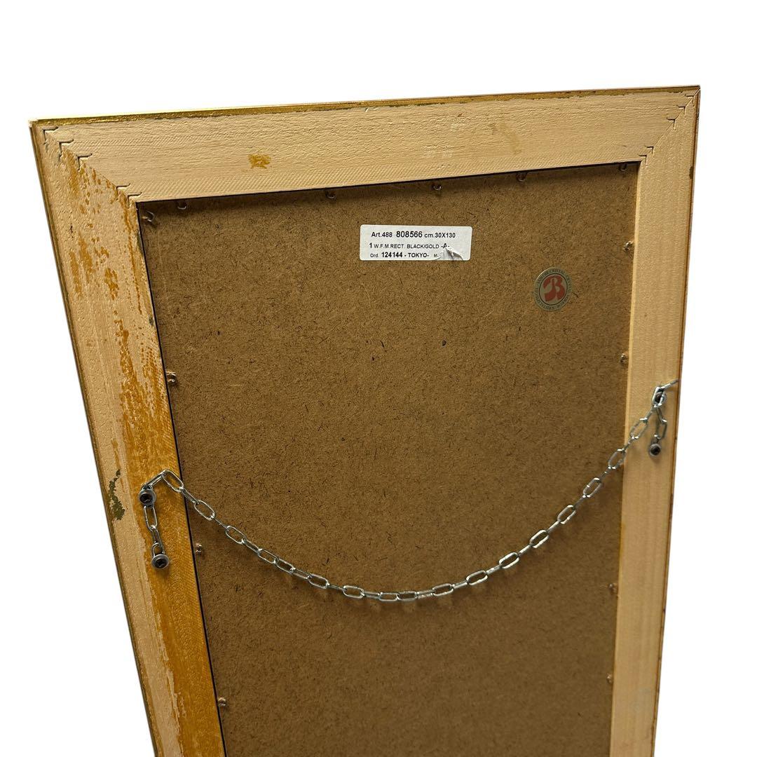 【良品】アンティーク イタリア製 壁掛 姿見