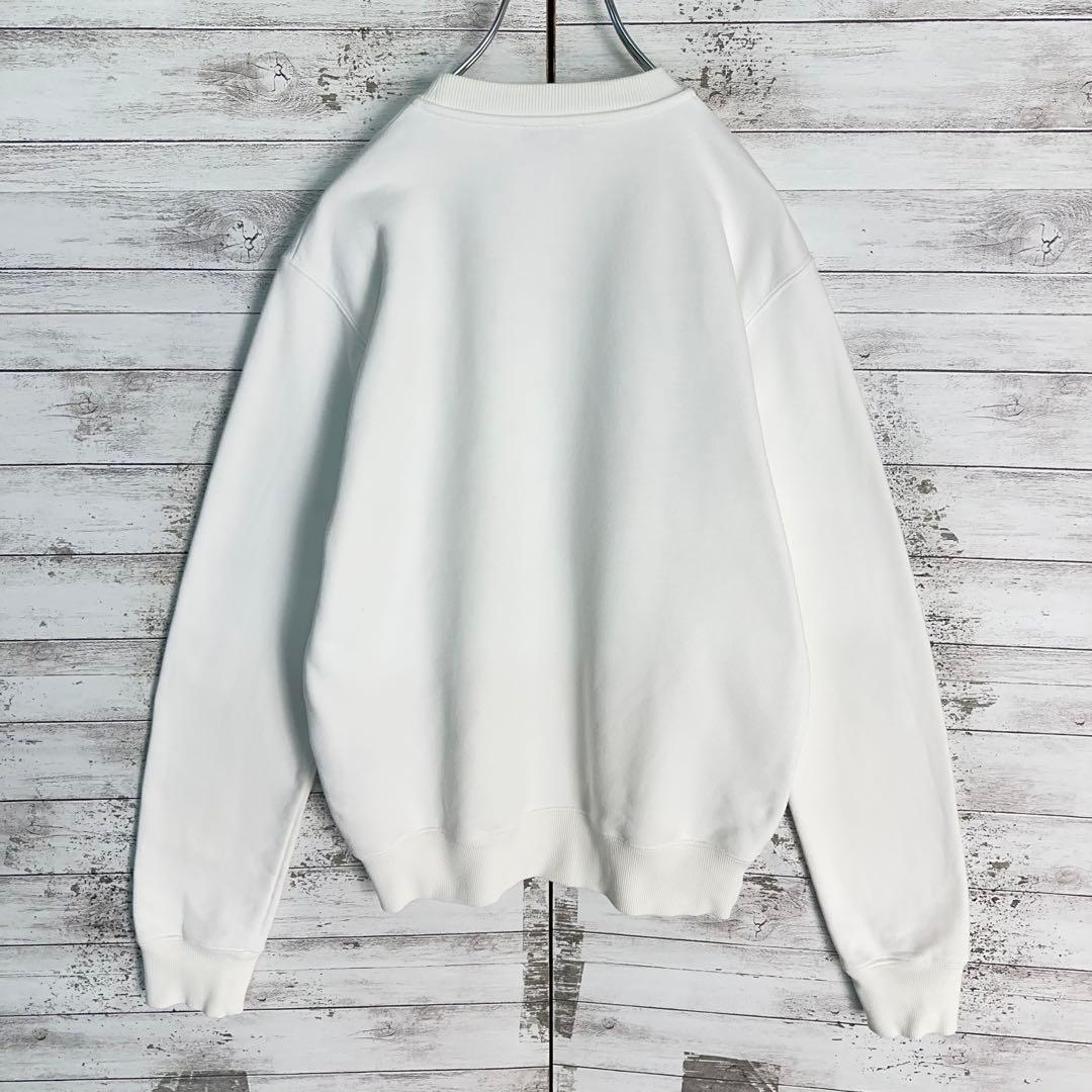 11519【美品・人気モデル】Dior☆刺繍CDロゴ定番カラー白スウェット