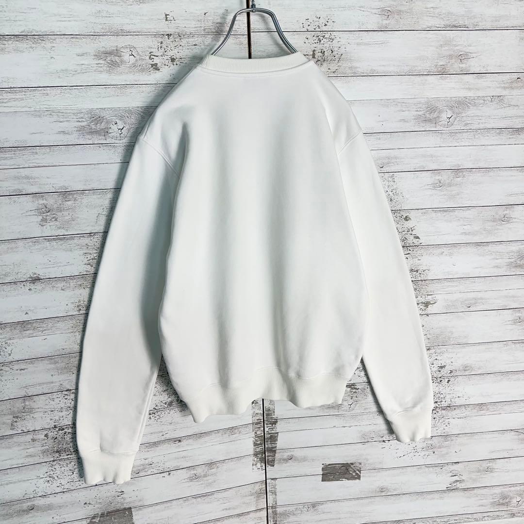 11519【美品・人気モデル】Dior☆刺繍CDロゴ定番カラー白スウェット