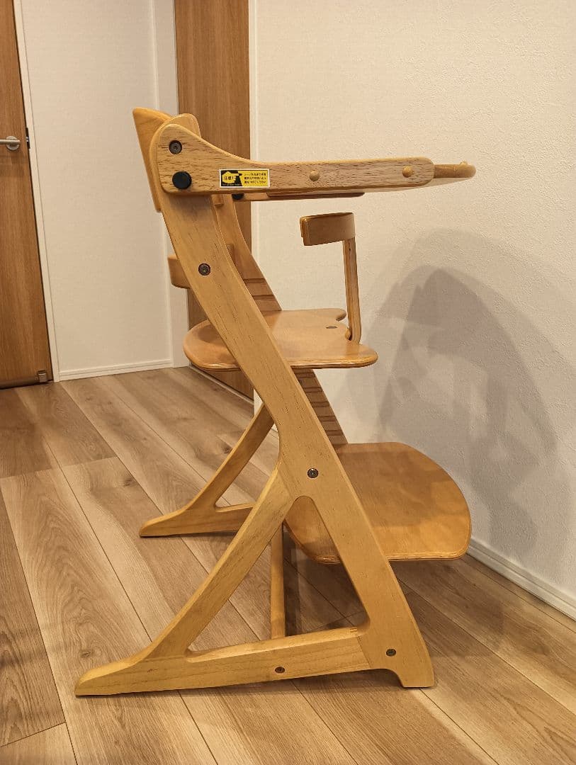 【説明書つき】すくすくチェアプラス テーブル付　ガード付 1501 NA 大和屋