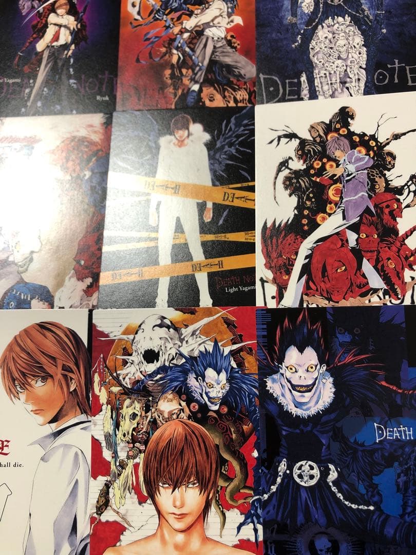 希少 未使用 デスノート トレーディング カード 10枚セット