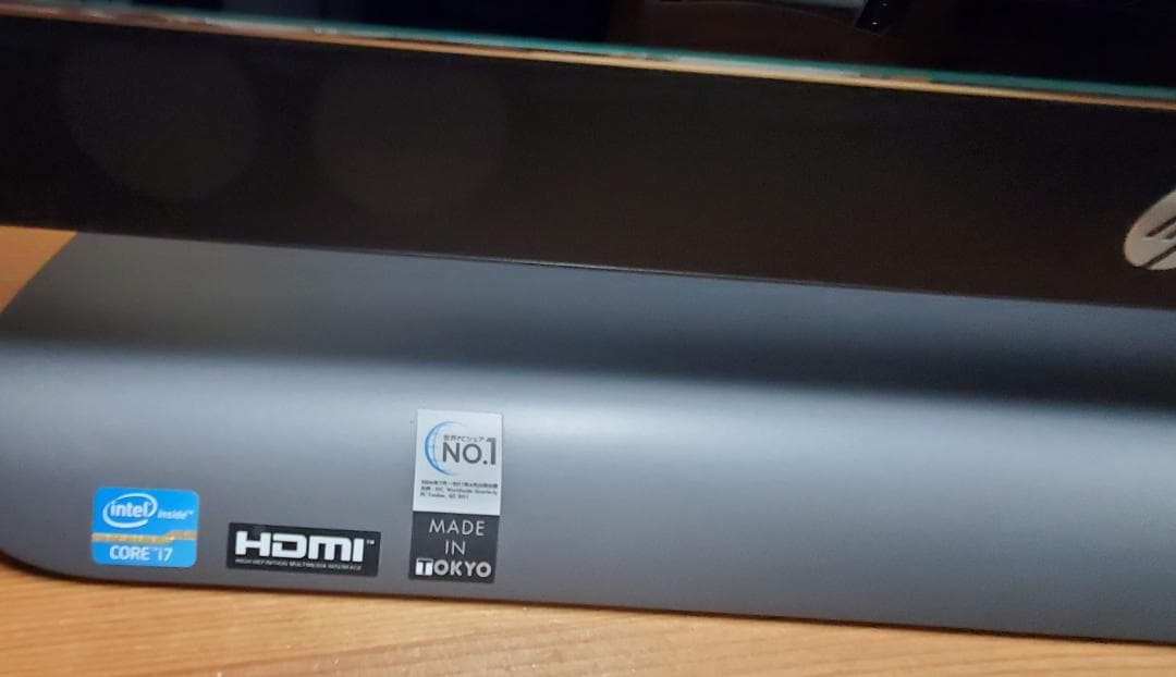 テレビ機能搭載一体型PC ENVY 23 リモコン付　office追加可