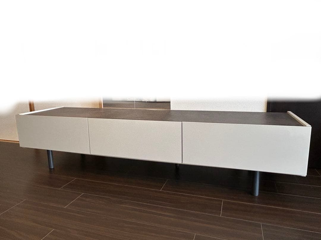 ※訳あり※パモウナ製　テレビボード　WVシリーズ　ホワイト　180