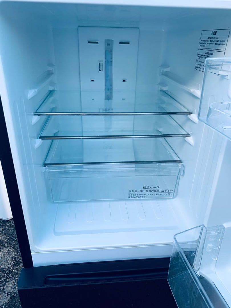 ♦MITSUBISHI ノンフロン冷凍冷蔵庫【2017年製】MR-P15A-B