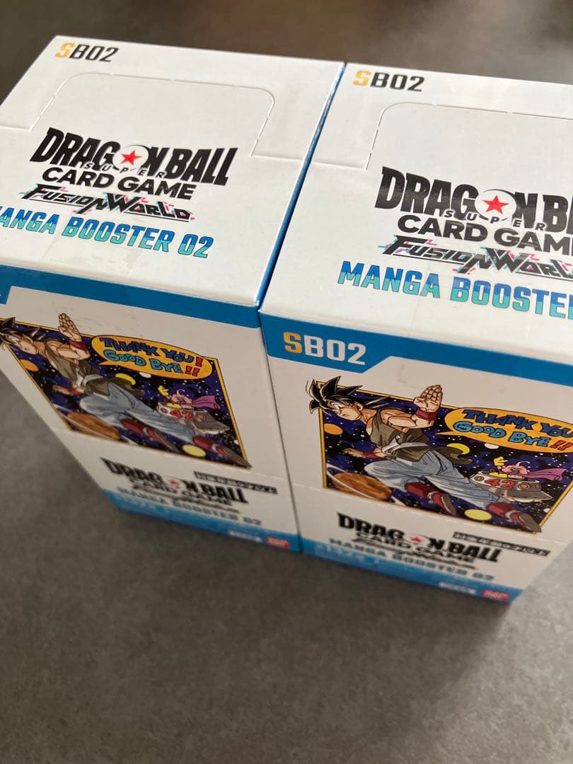 ドラゴンボールカード　フュージョンワールド　マンガブースター02　2box