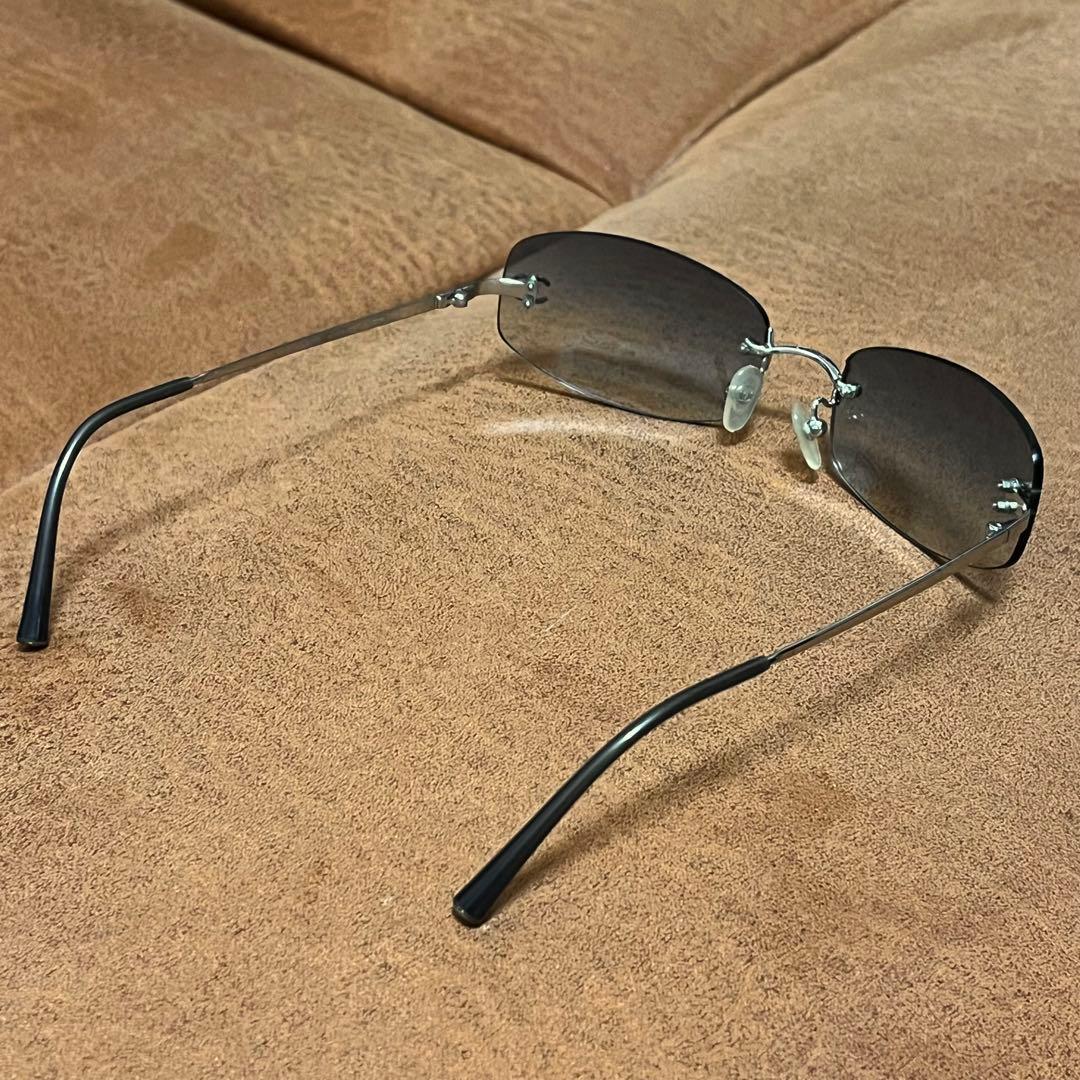 CHANEL シャネル ココマーク サングラス ブルー グラデーション4002