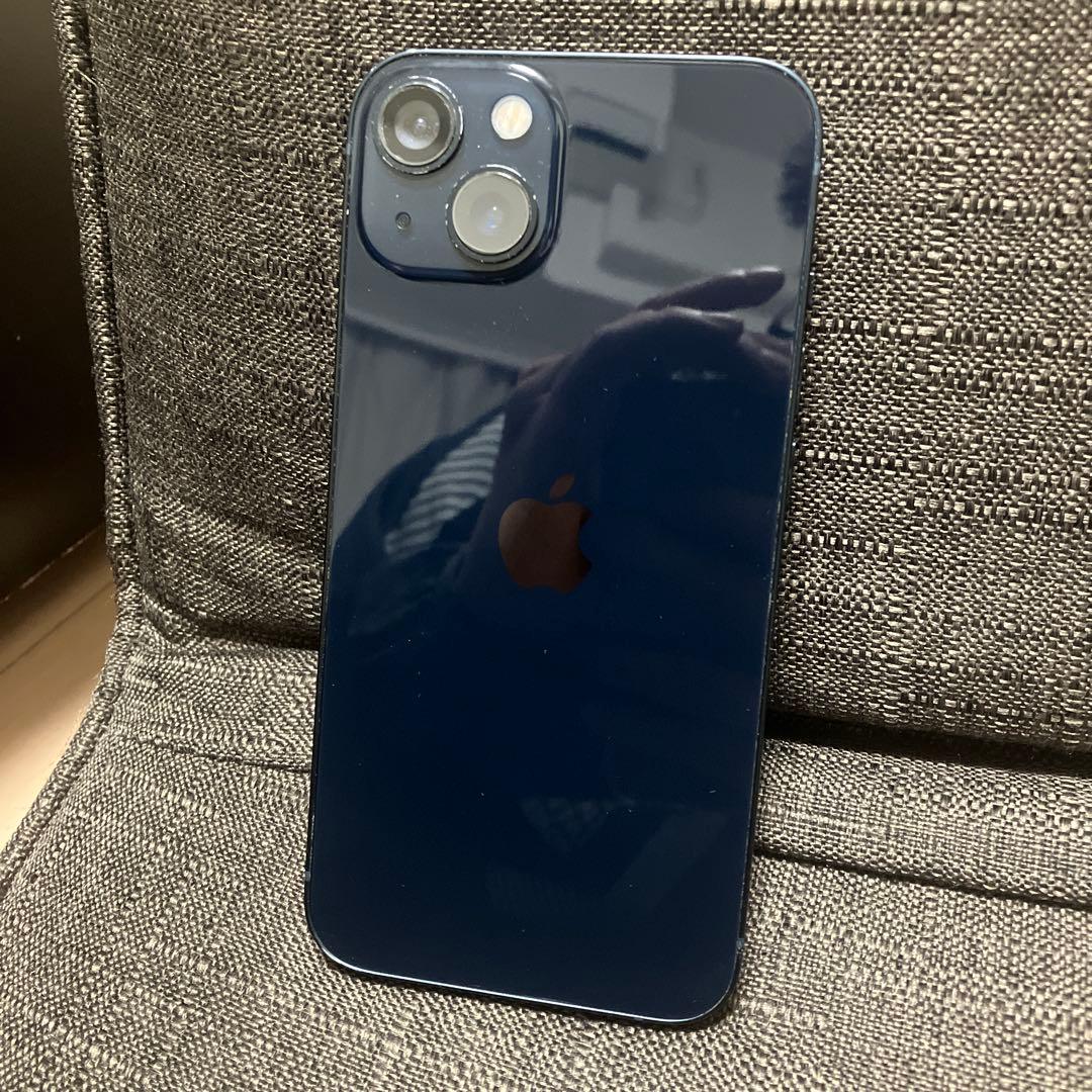 美品 iPhone 13 128GB simフリー ミッドナイト