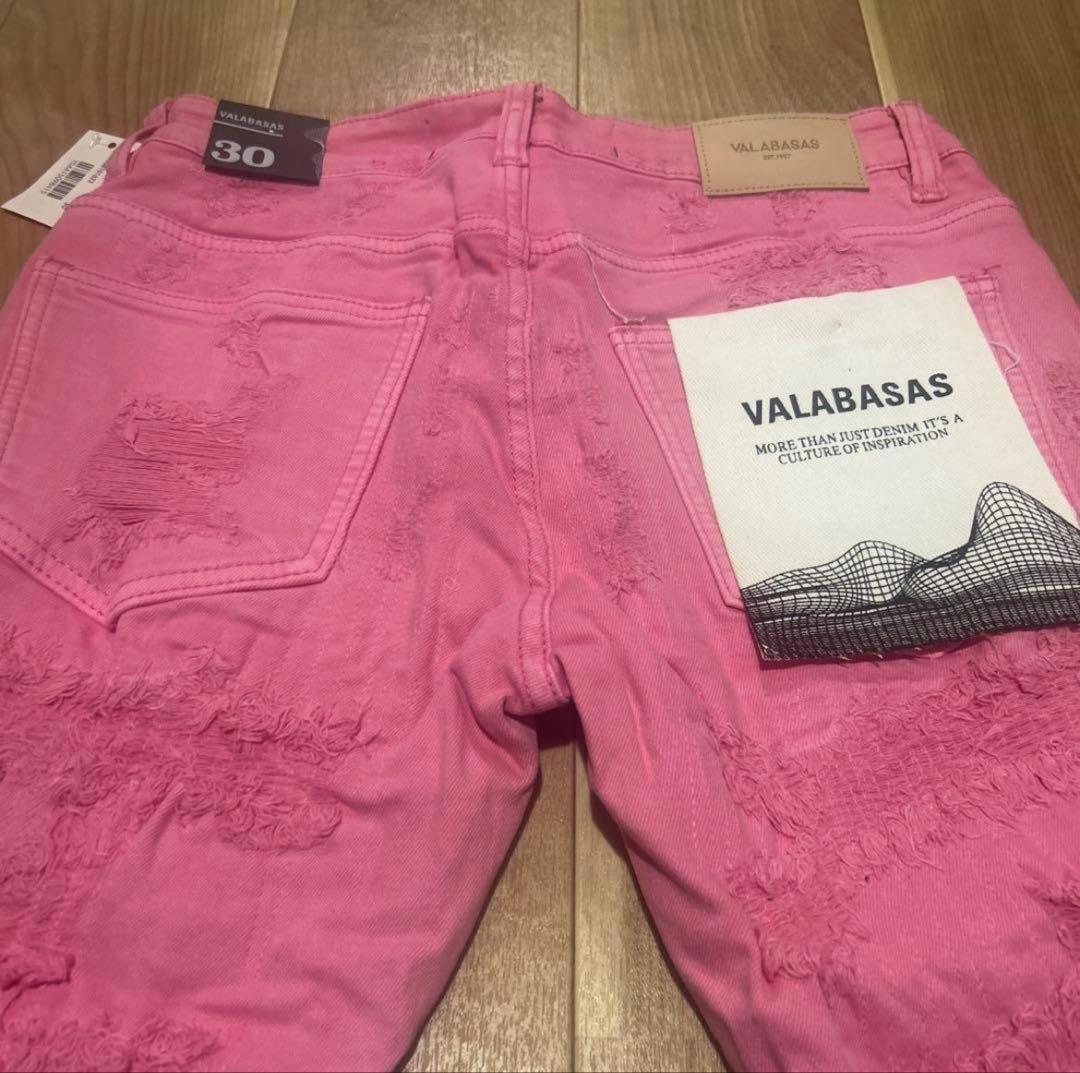 訳あり特価【新品未使用】valabasas ピンクデニム 30