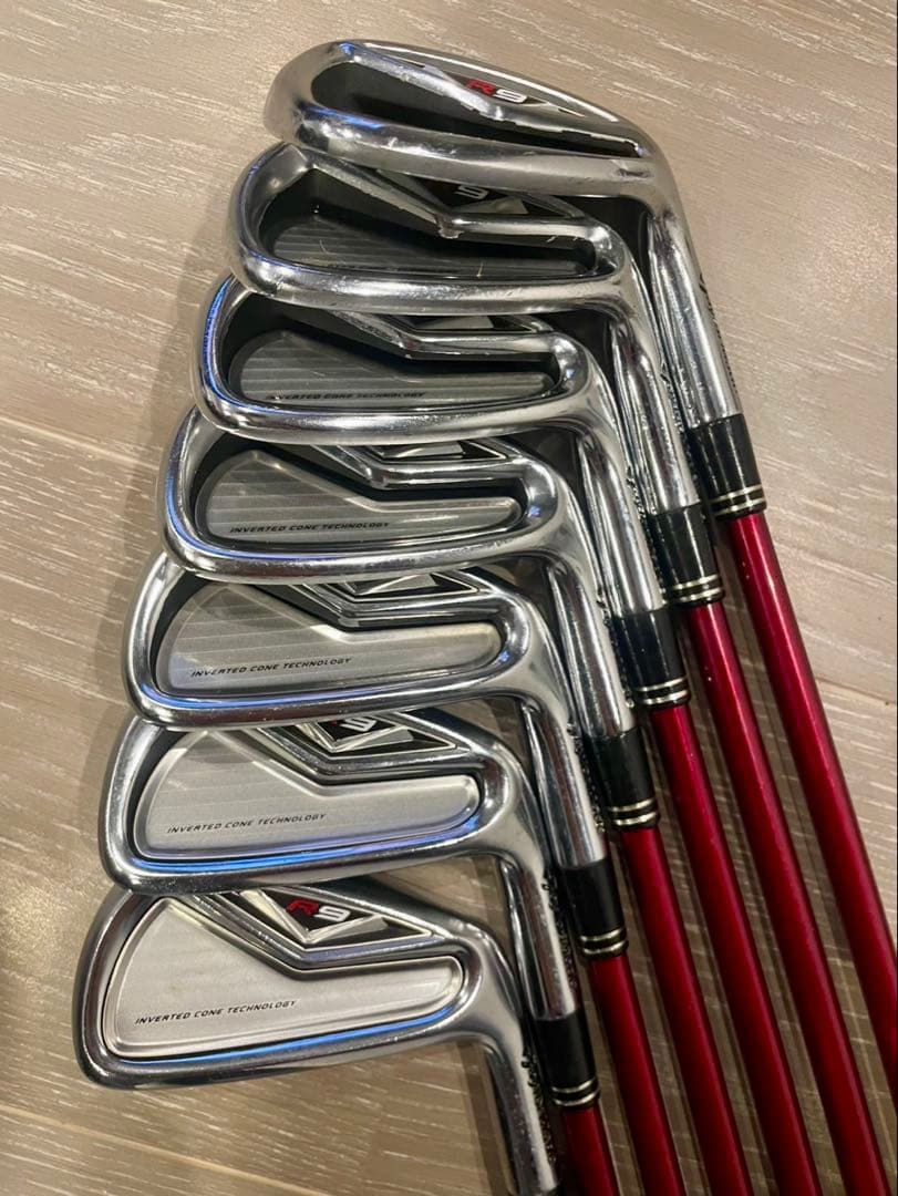テーラードゴルフアイアン7本セット
