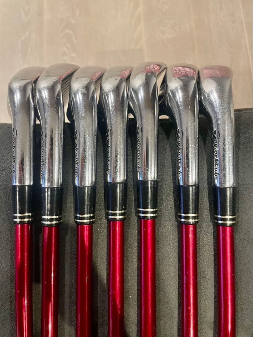テーラードゴルフアイアン7本セット