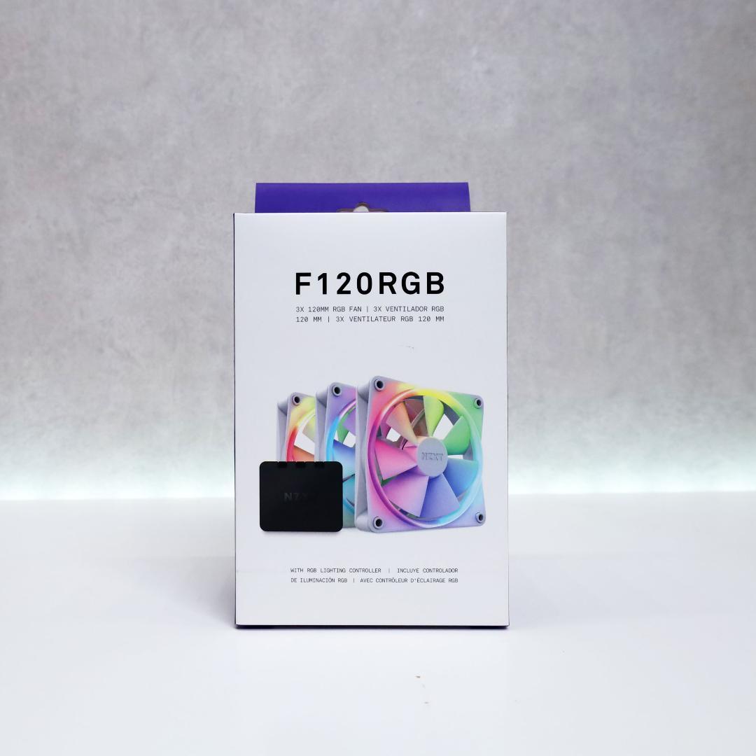 NZXT F120 RGB WHITE 3個入×1個　㊱