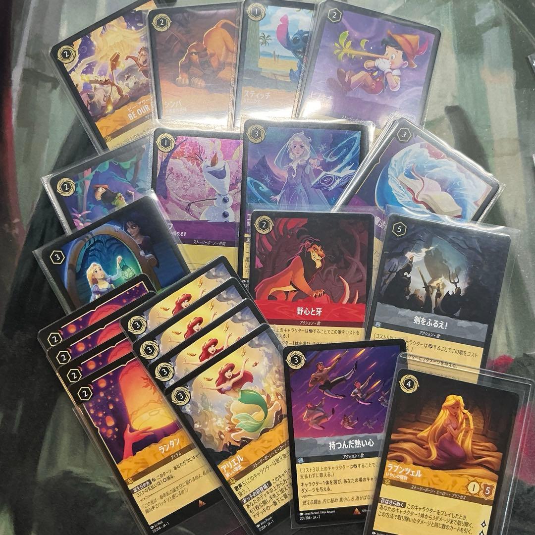 ロルカナ　引退品(1〜2弾) ルビアメデッキ+デッキパーツ等