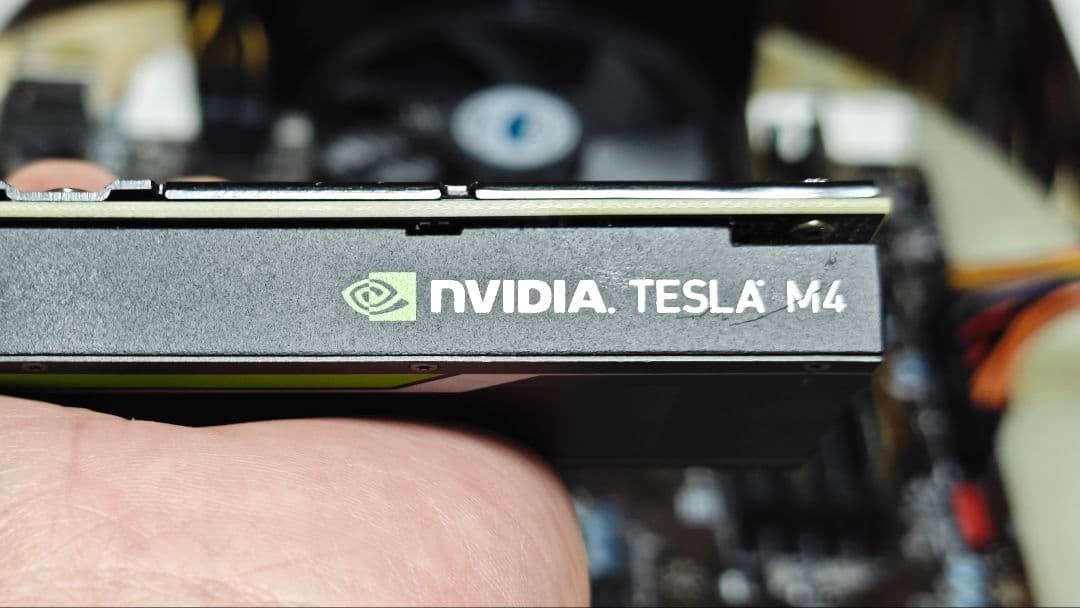 美品★①　NVIDIA Tesla M4　4GB GDDR5　★正常動作品★