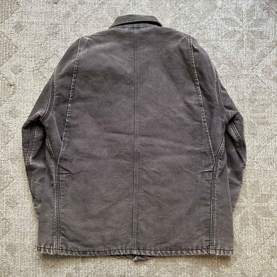 【墨黒】carhartt ミシガンチョアコート CB105 BLK