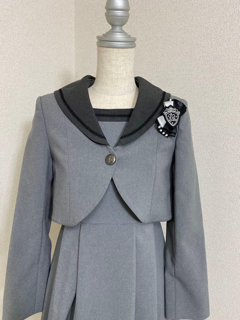 9238.【極美品】CHOPIN フォーマル セーラー ワンピース3点150cm