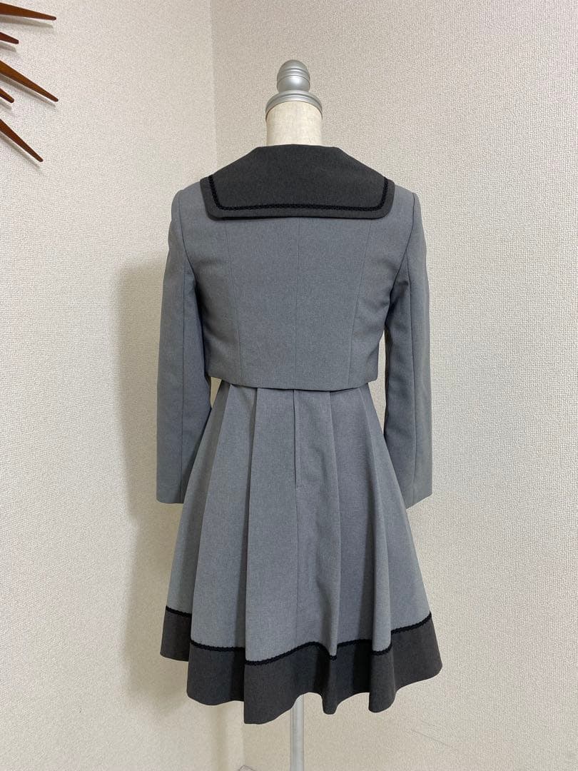 9238.【極美品】CHOPIN フォーマル セーラー ワンピース3点150cm