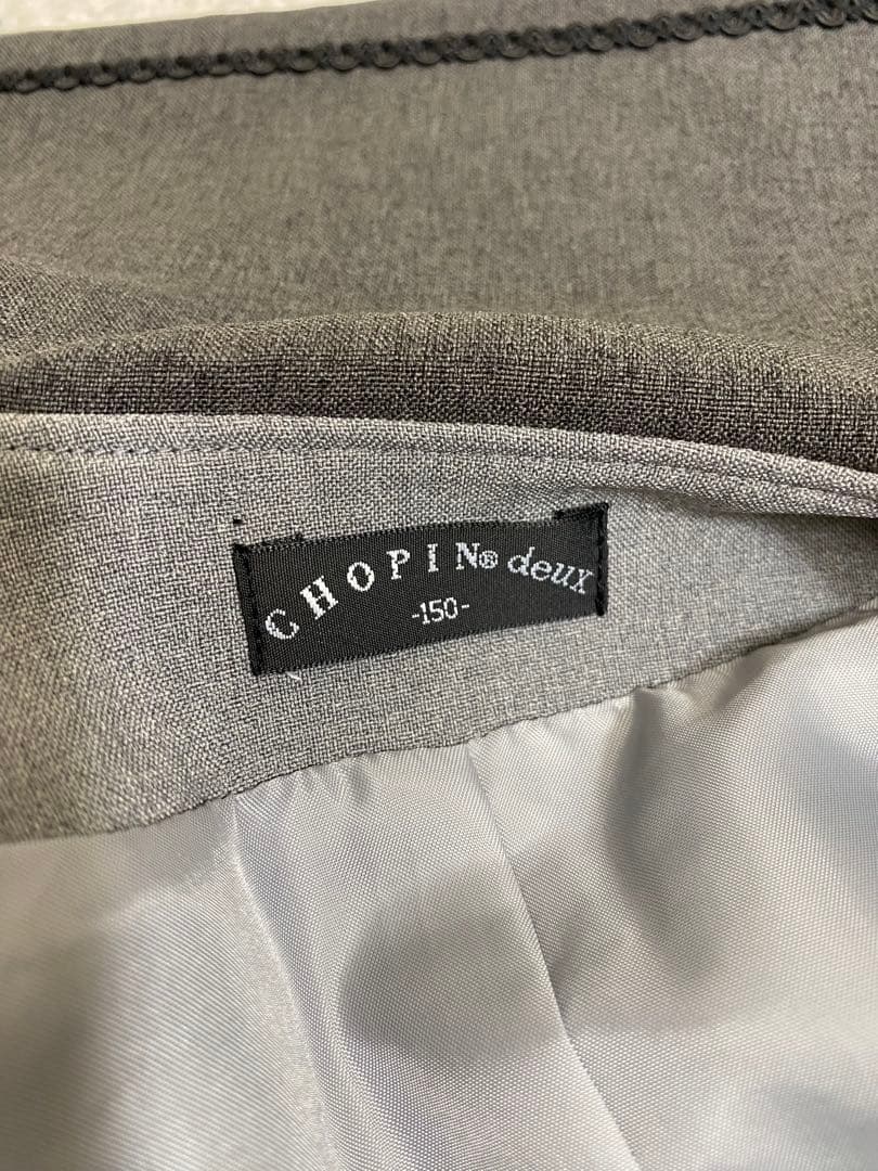 9238.【極美品】CHOPIN フォーマル セーラー ワンピース3点150cm