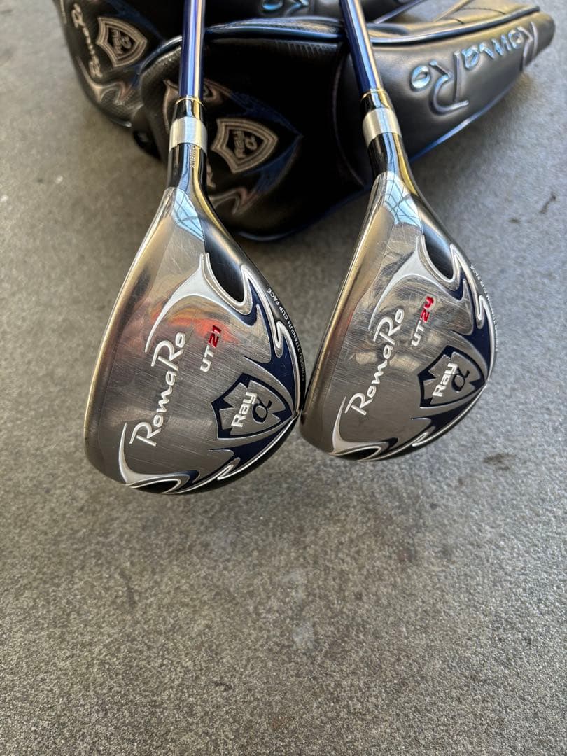 RomaRo　Ray α ユーティリティ 21度 24度 2本