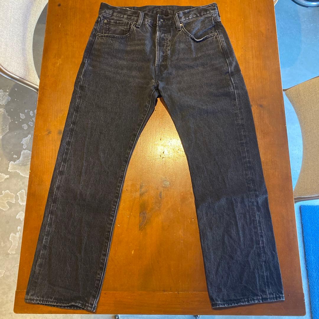 q*d様 LEVI’S エディフィス別注 BIG E 501 BLACK W32