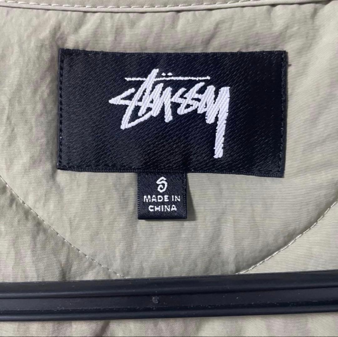 STUSSY RECYCLED NYLON LINER VEST サイズS