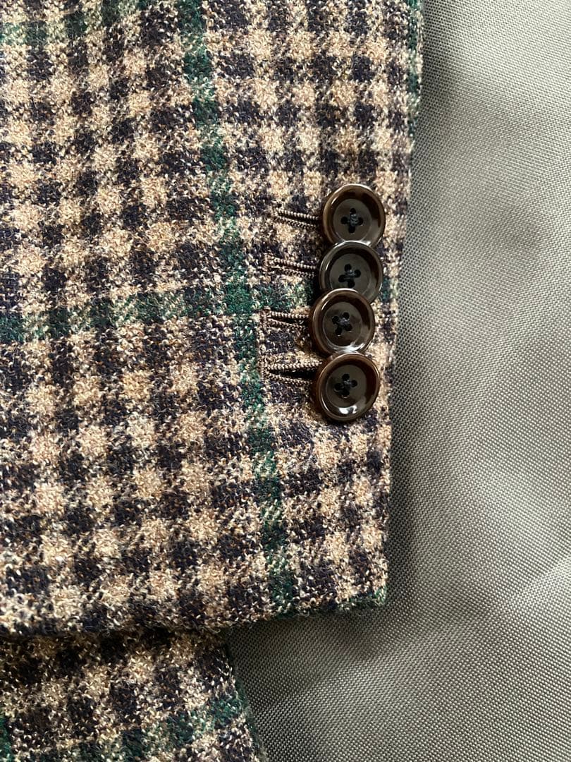 BEAMS F / DI PRAY ガンクラブチェック+ペーン ジャケット