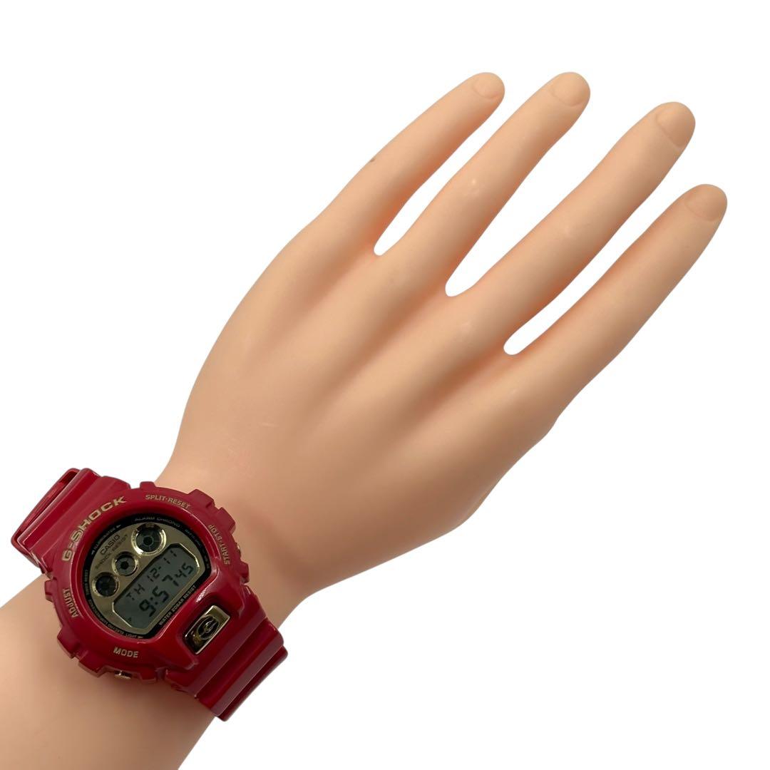 【美品】 G-SHOCK DW-6930A 30周年記念モデル 腕時計 レッド