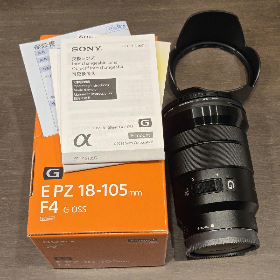 【新品保証残あり】SONY SELP18105G レンズ