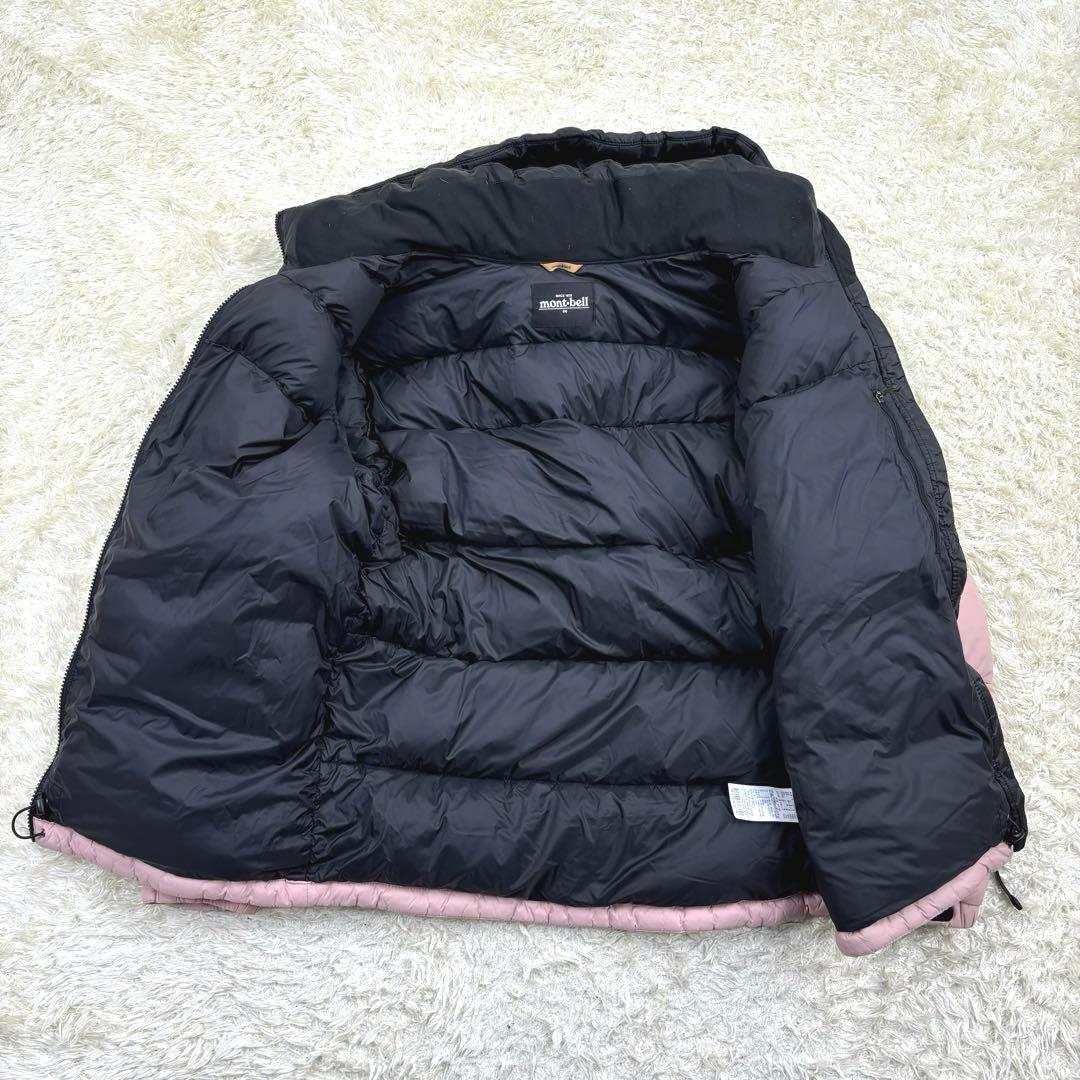 D*e様 送料無料！ モントベル レアカラー ゆるめ 00s ダウン ブルゾン