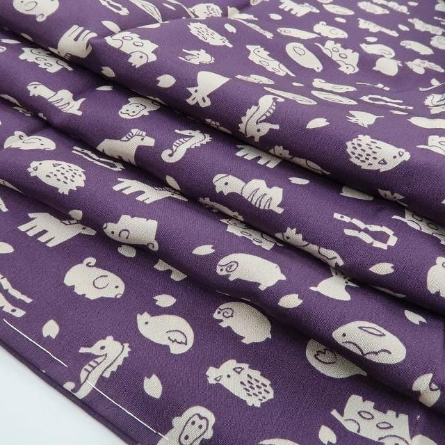 新品 鈴乃屋謹製 お正月 十二支 干支 着物 正絹 仕付け糸付 長襦袢 4928