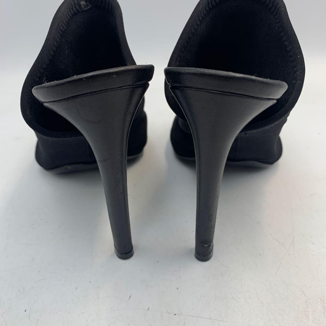 T675 バレンシアガ サンダル 35 約22.5cm ブラック