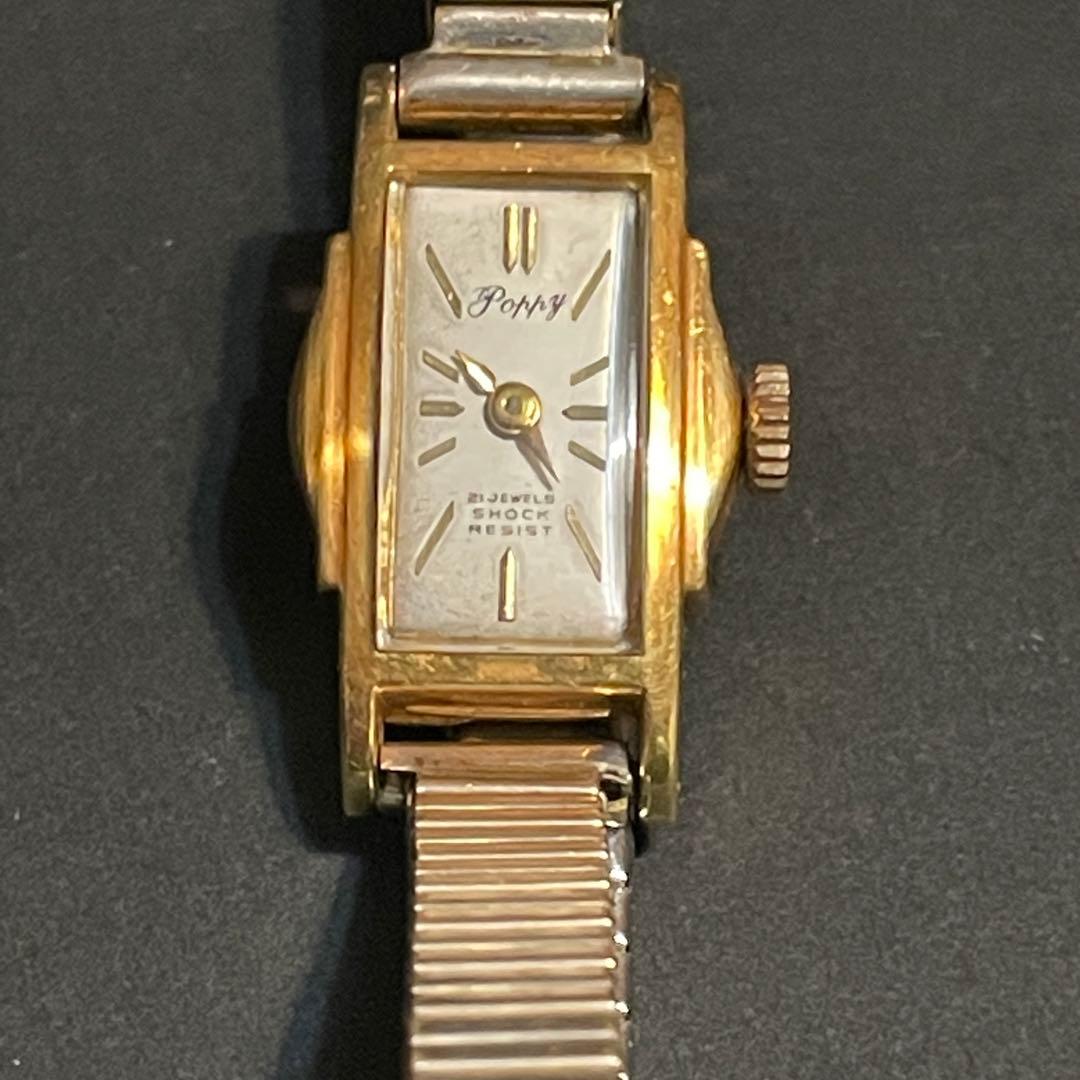 u*i様 【CITIZEN POPPY】k18 ヴィンテージ腕時計　稼働品