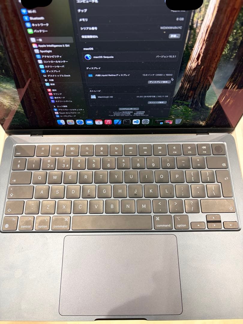 MacBook Air m2 2022 マックブック
