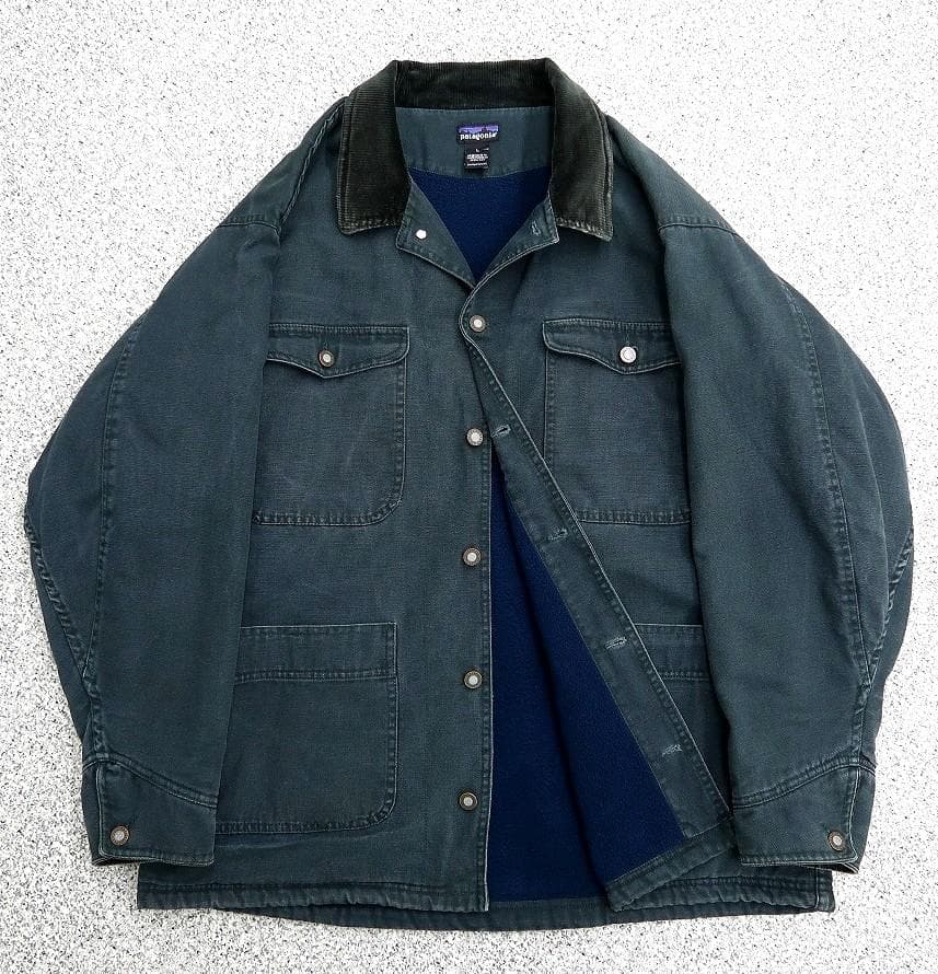 希少 カタログ外 パタゴニア 1995 ヌエボレンジコート L