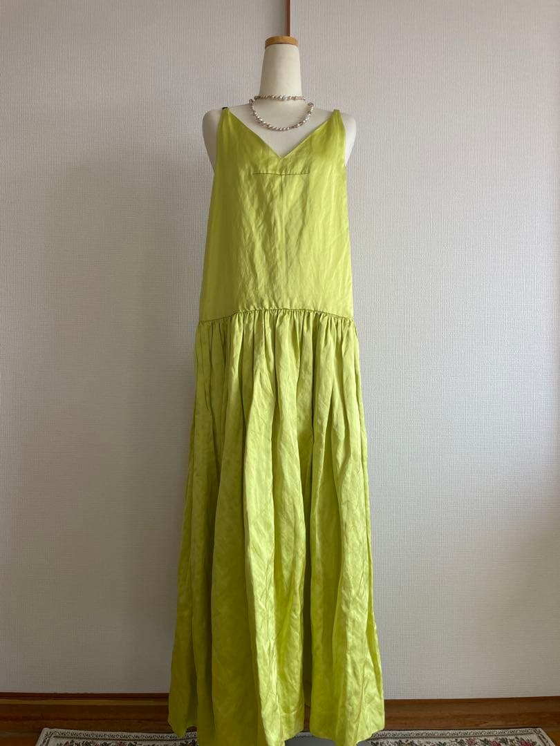 DRIES VAN NOTEN ノースリーブ ロングワンピース