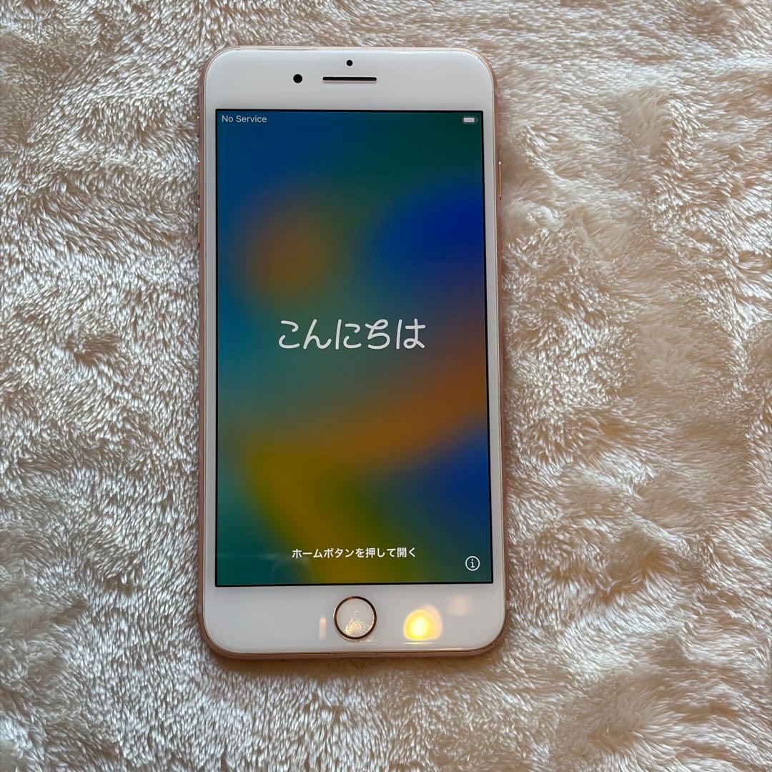 【美品】iPhone 8 Plus Gold 256GB SIMフリー 完動品