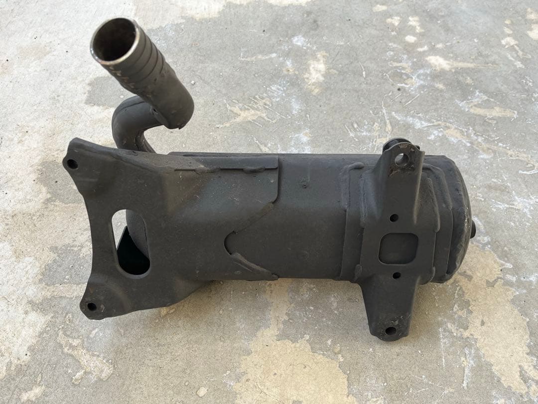 フュージョン　純正　加工マフラー