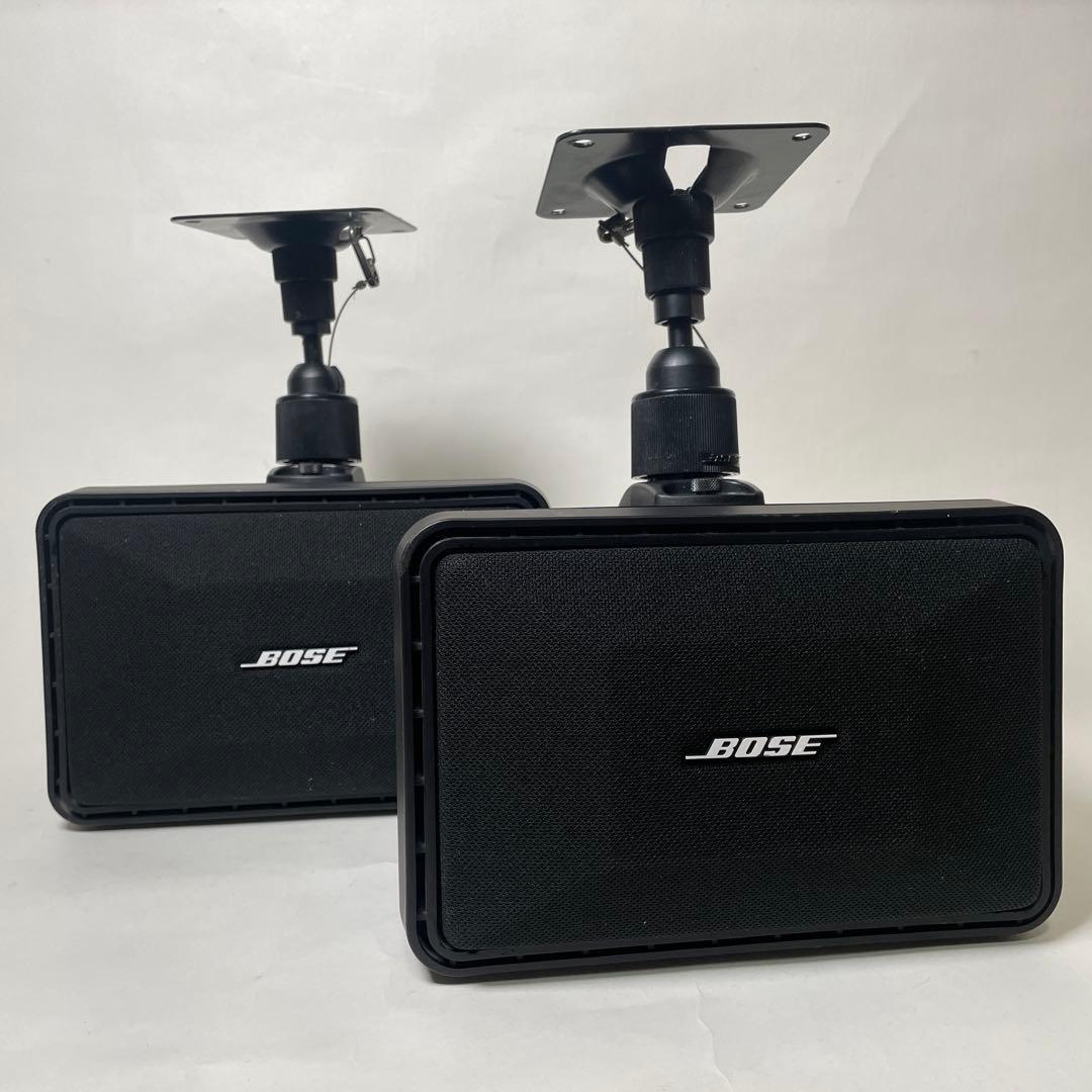 BOSE101MM 連番 ブラック 天吊り用 ブラケット付