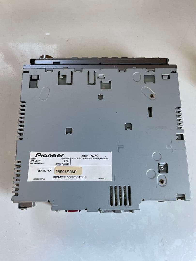 ば*ー様 美品 カロッツェリア　MEH-P070 1DIN デッキ MD 高級機