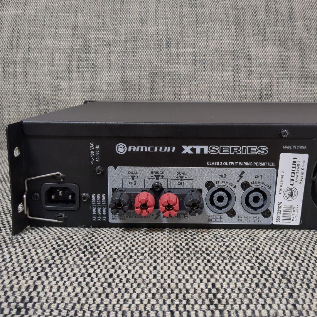 Amcron パワーアンプ XTi4002 XTi2002