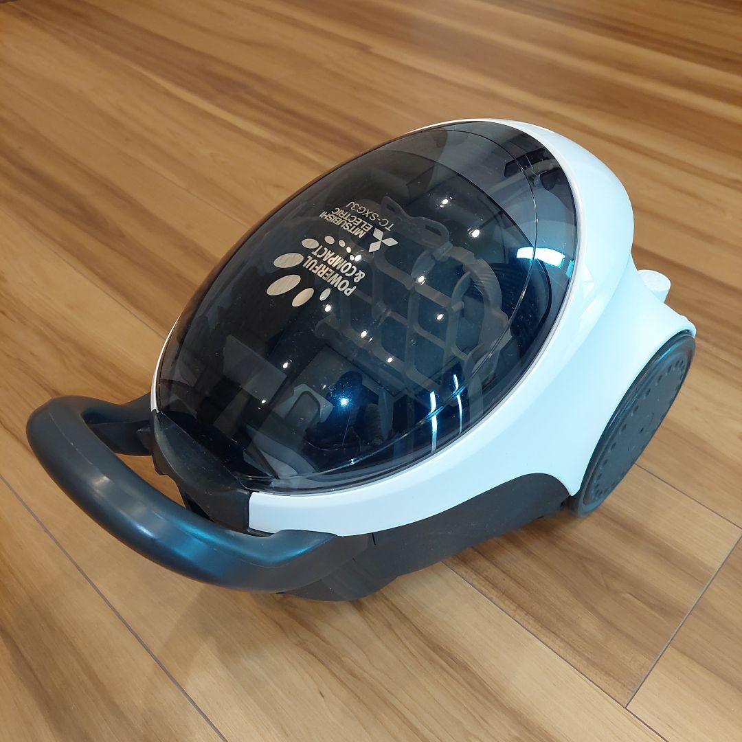 【ほぼ新品】三菱掃除機 TC-SXG3J-H 紙パック式掃除機　2021年製