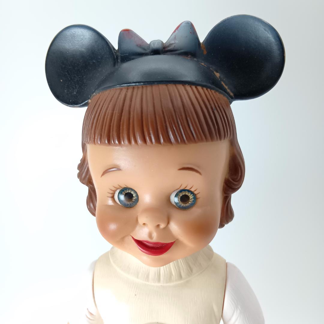 1950 ヴィンテージ マウスケティア ドール ミッキーマウスクラブ 女の子