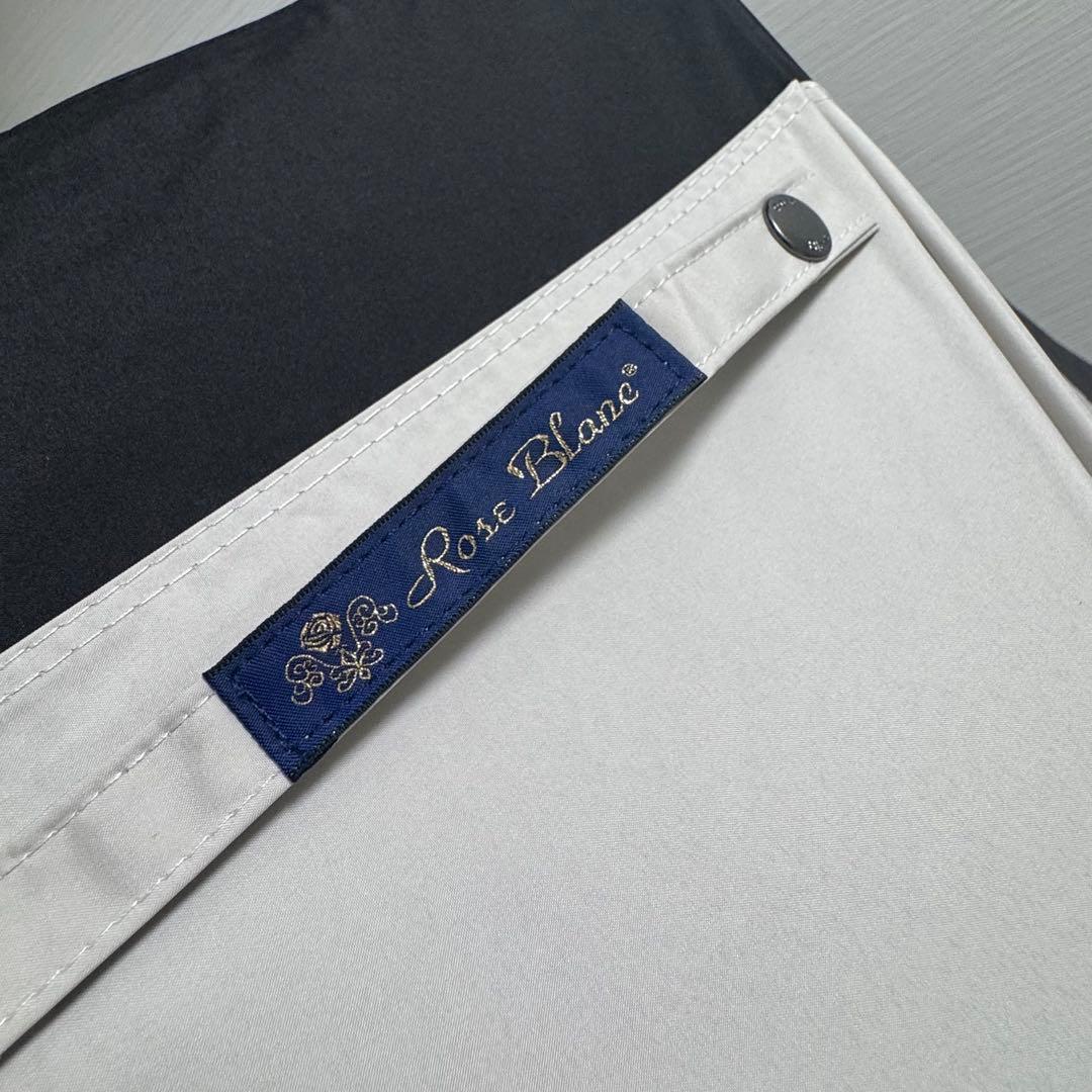 芦屋ロサブラン Rose Blanc コンビ ラージ2段折りたたみ（傘袋付）日傘