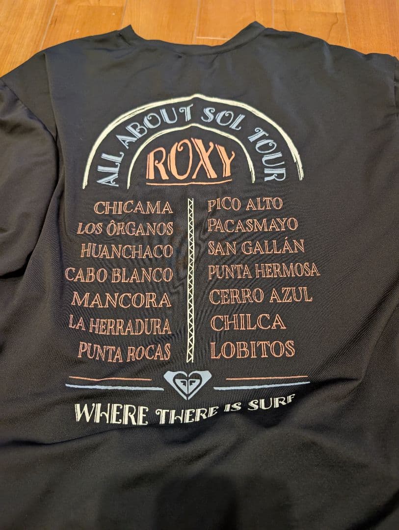 ROXY ビキニとラッシュガードセット