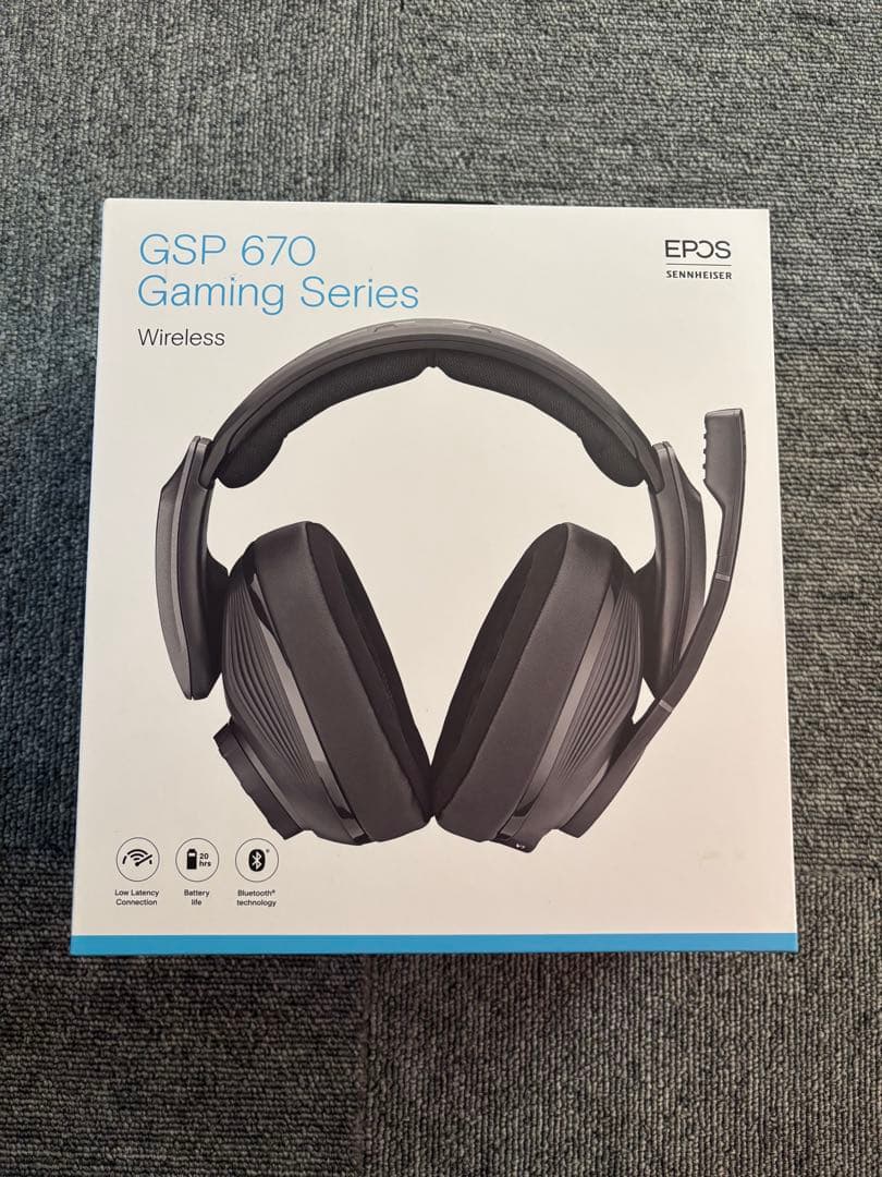 EPOS / SENNHEISER GSP670ワイヤレスゲーミングヘッドセット