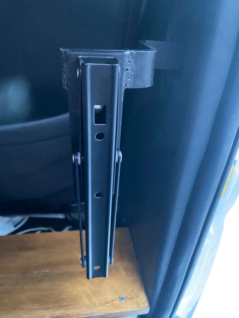 ハイエース　折りたたみテーブル　金具のみ　車中泊　キャンプ