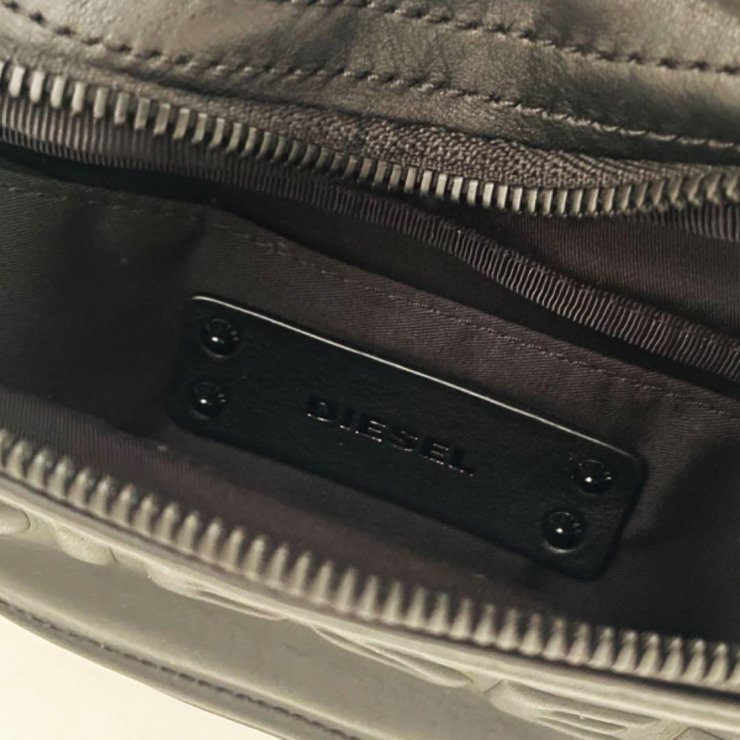 DIESEL カウレザー 2way ベルトバッグ T8013UNI