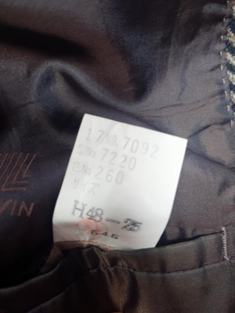 【極美品】LANVINランバン　メンズ　ツィードジャケット