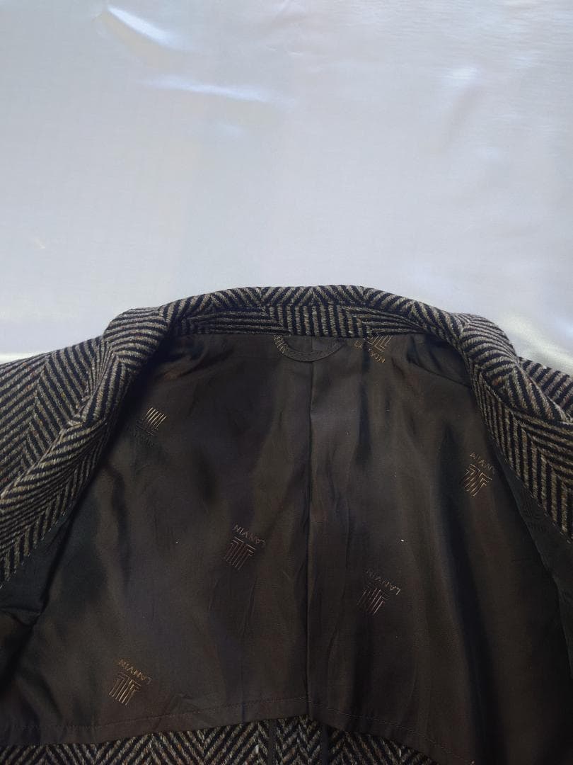 【極美品】LANVINランバン　メンズ　ツィードジャケット