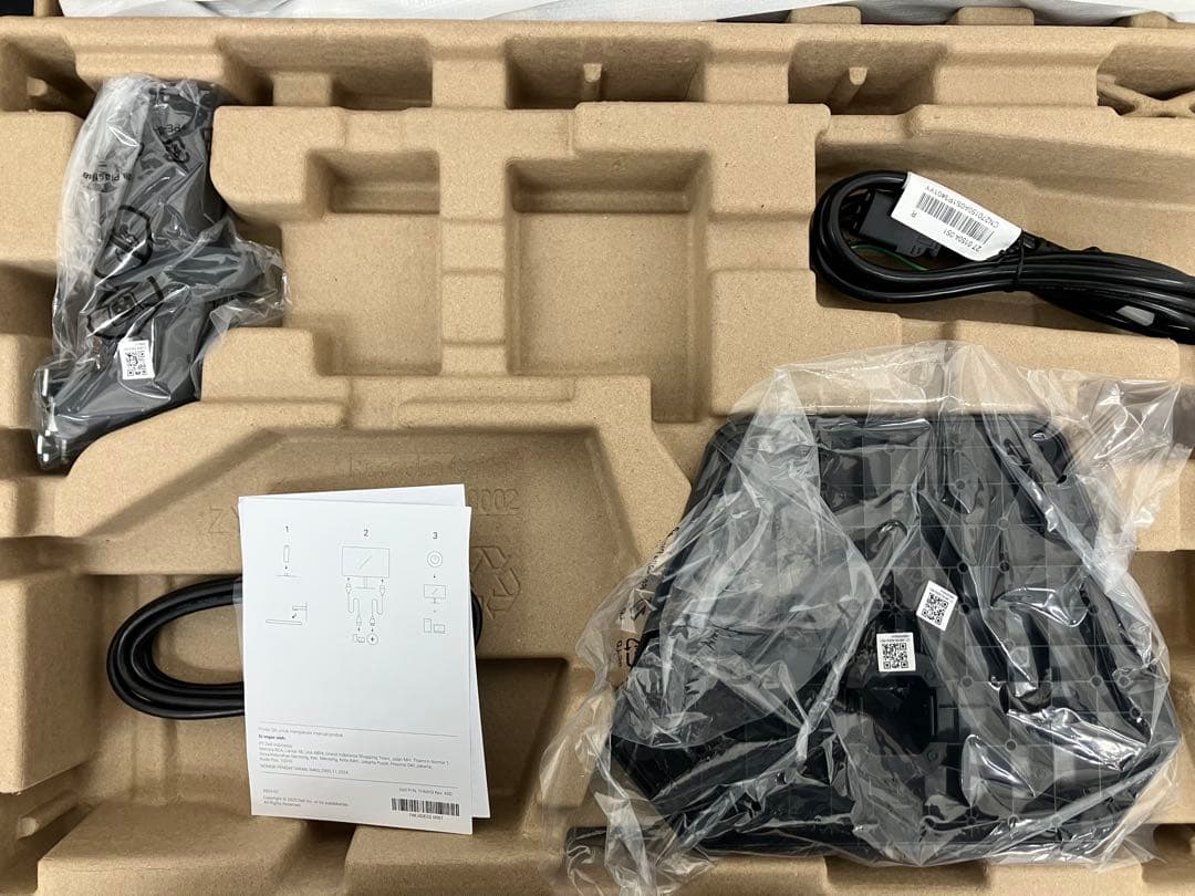 未使用 液晶モニター 組み立て説明書付き DELL